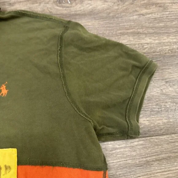 Vintage Mens Polo Ralph Lauren RL Guide Class C1 Kayak Exp Polo Shirt Size Large - Picture 4 of 7